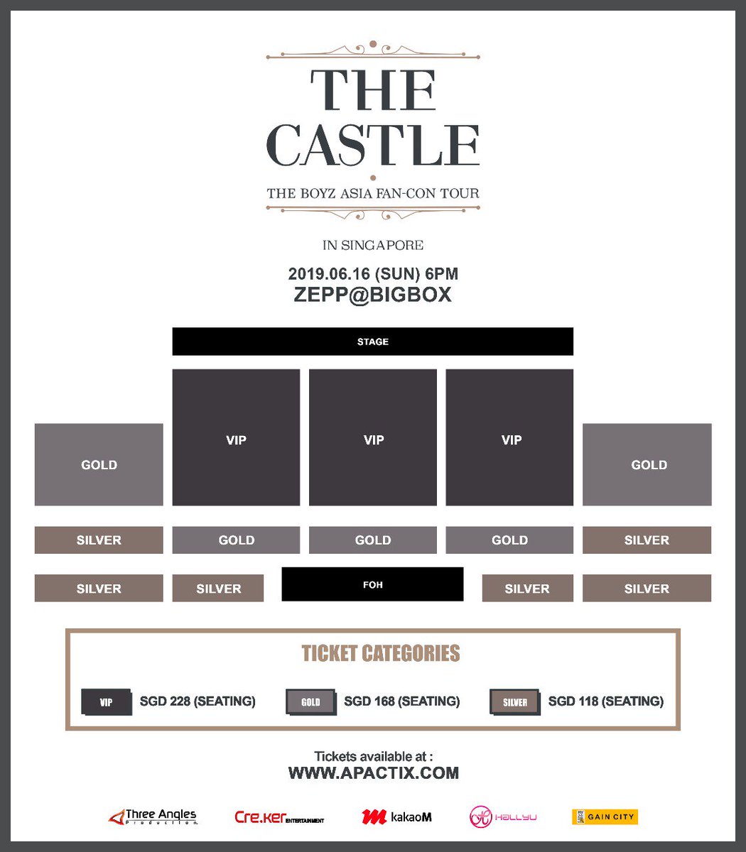TBSG SEAT PLAN