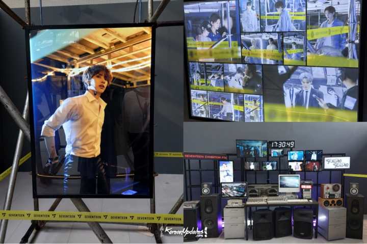 Backstage gallery at the SEVENTEEN EXHIBITION 'FOLLOW FELLOW' in Jakarta 