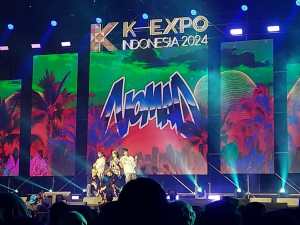 Potret keseruan acara K-EXPO INDONESIA 2024 CONCERT
